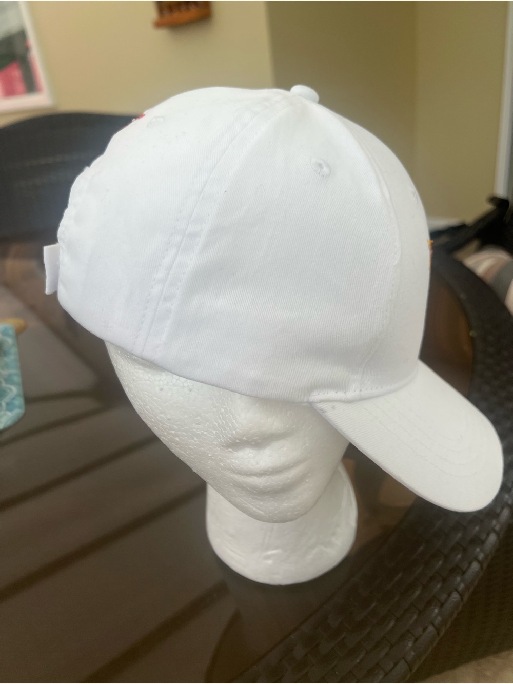NWT CapAmerica Baseball Cap with Cheerful Perfect Bar Peanut Embroidery - Picture 3 of 10